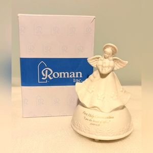 Roman 1st Holy Communion musical figurine